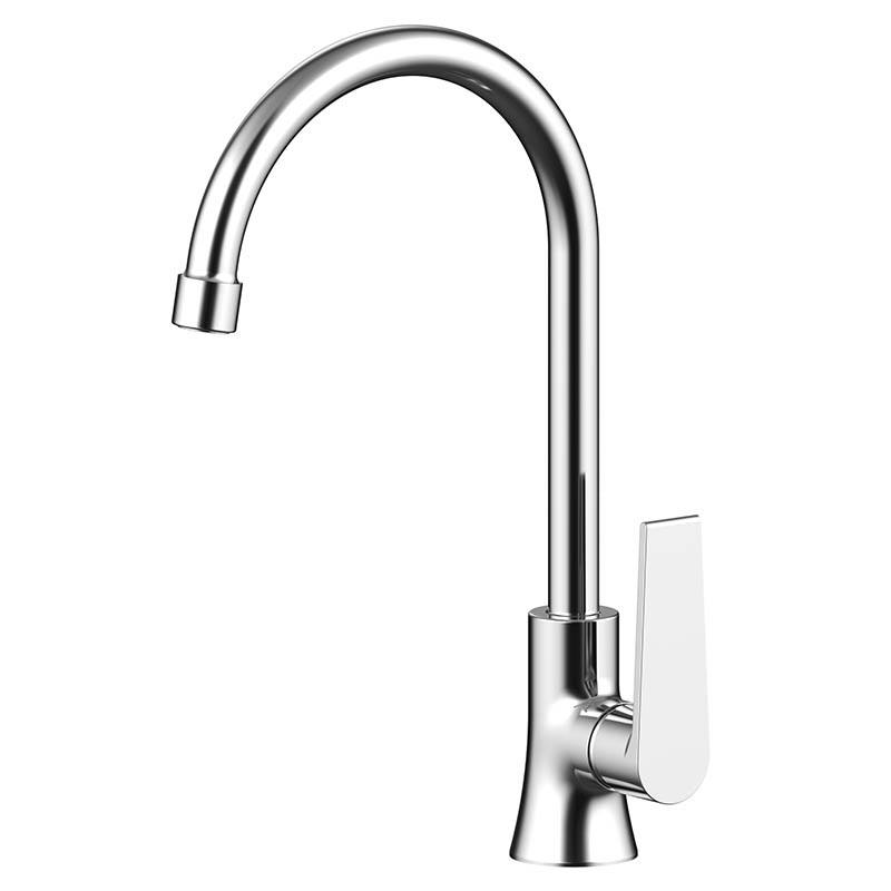 Single Cold Pillar-Mounted Kitchen Faucet