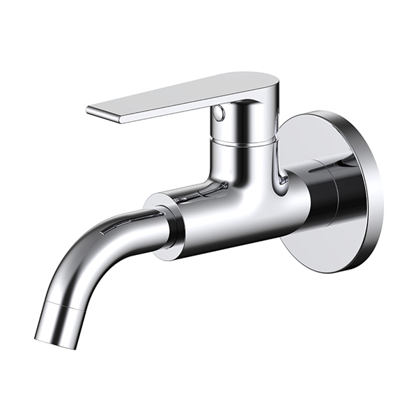 Wall Single-hole Lever Handle Basin Faucet Tap