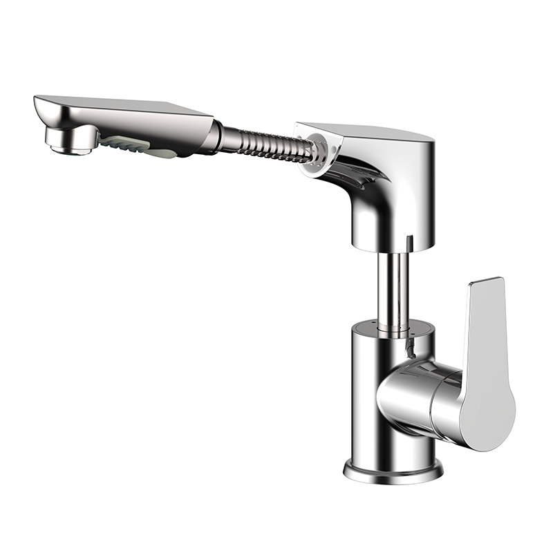 Pull-out 360 Degree Retractable Rotating Kitchen Faucet