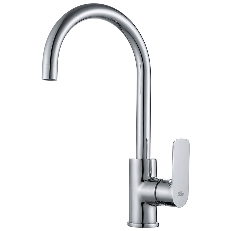 Heavy-Duty Kitchen Stainless Steel Faucet Side Handle