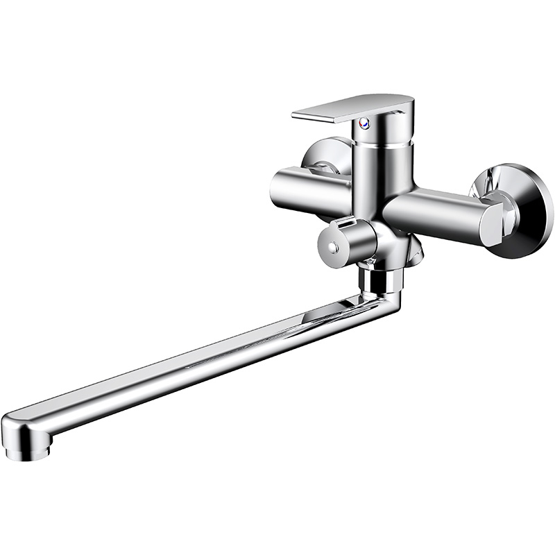 Wall-Mounted Lengthened Single Lever Kitchen Sink Mixer Tap