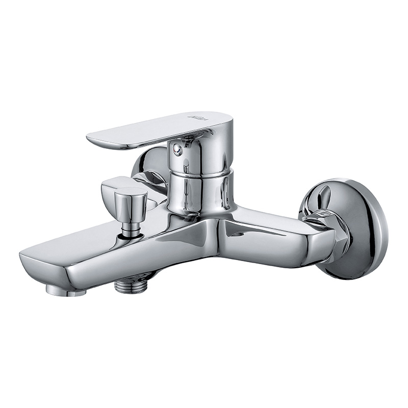 Two-Way Tap Wall-Mounted Shower Faucet with Single Handle