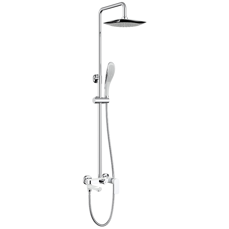 Sleek Rectangle Handheld Shower Set