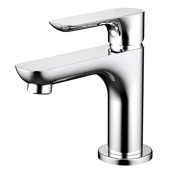 Single Handle Bathroom Sink Faucet Chrome